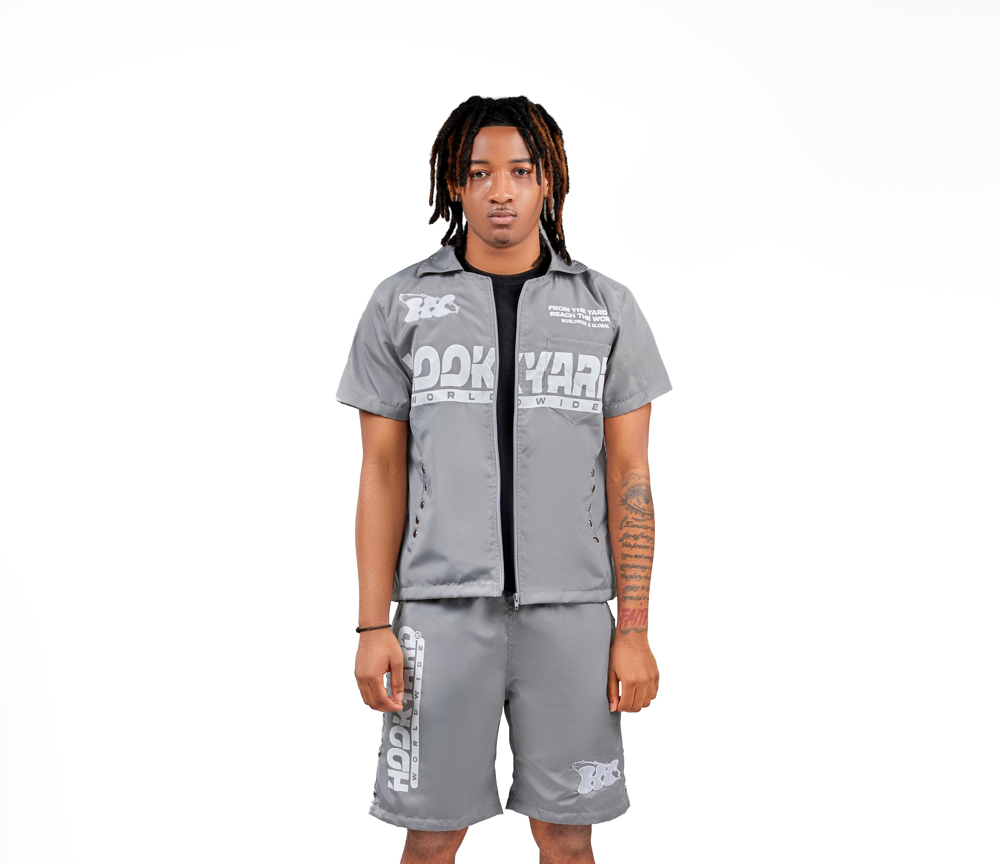 HOOKYARD Nylon Short Set