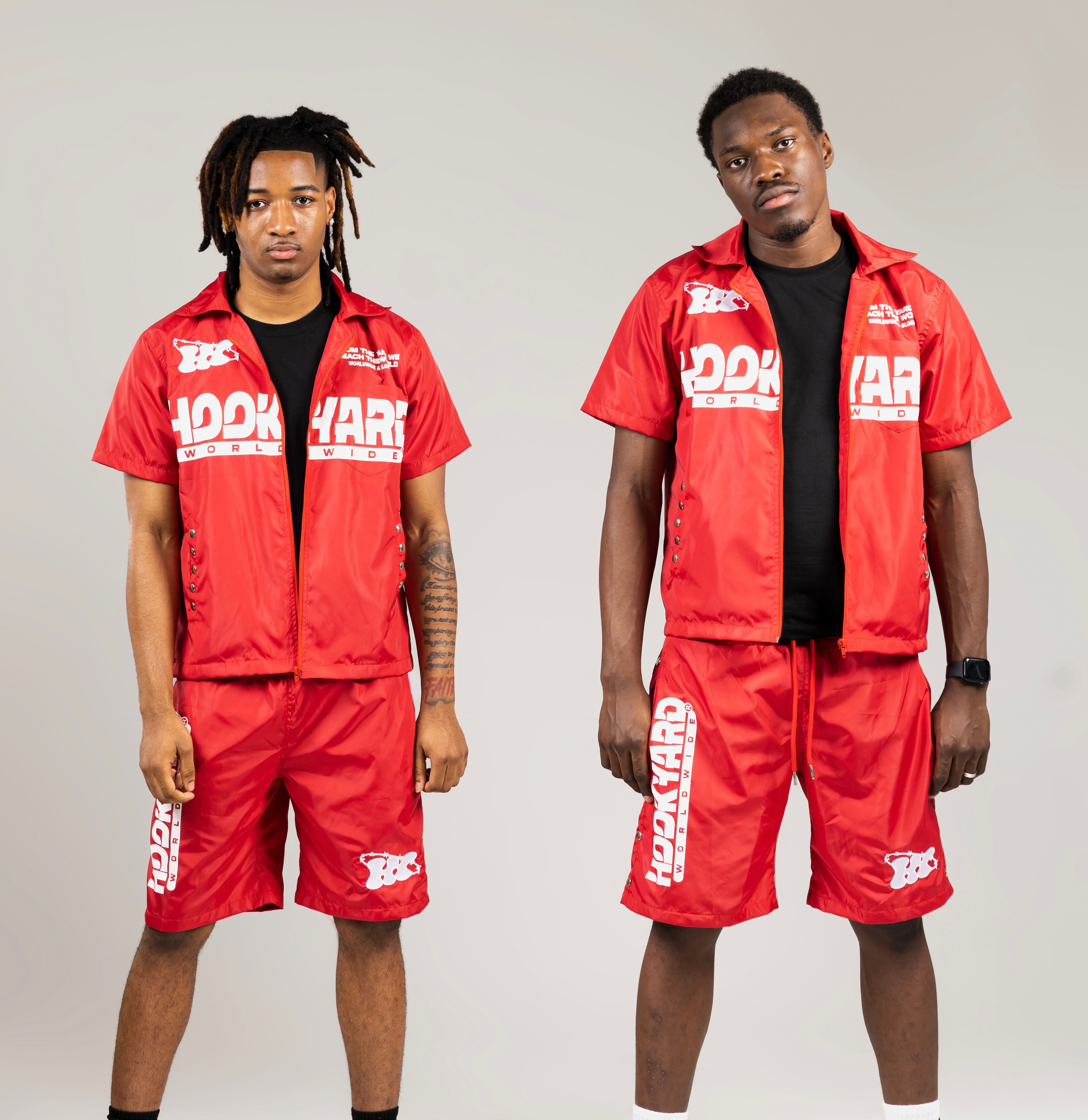 HOOKYARD Nylon Short Set
